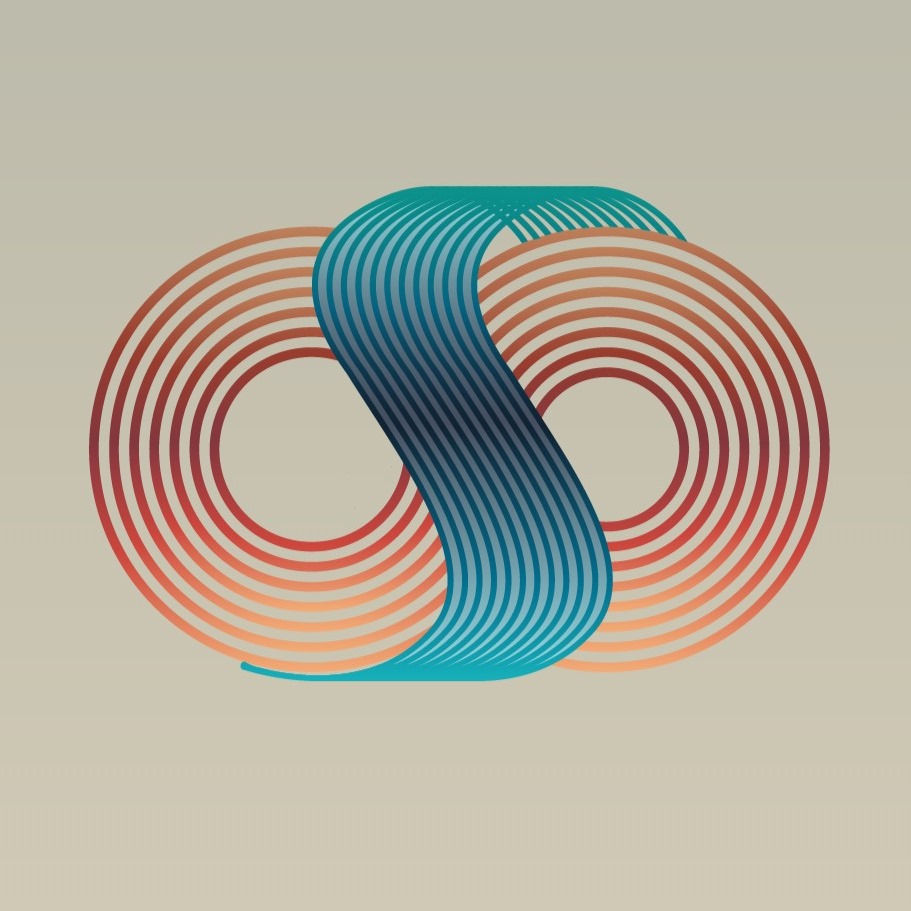PolyStation Logo - Abstract art representing chosen family and connection